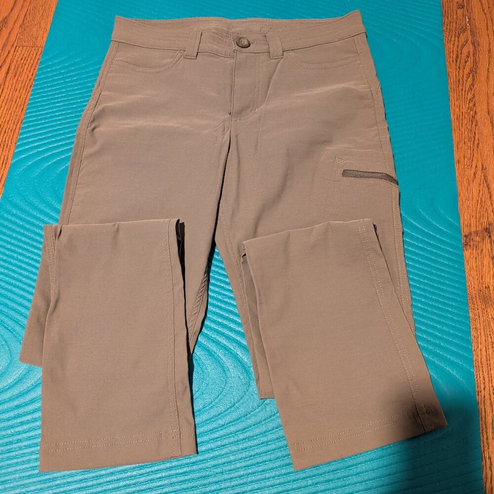 Olive Eddie Bauer Straight Leg Hiking Pants 4
